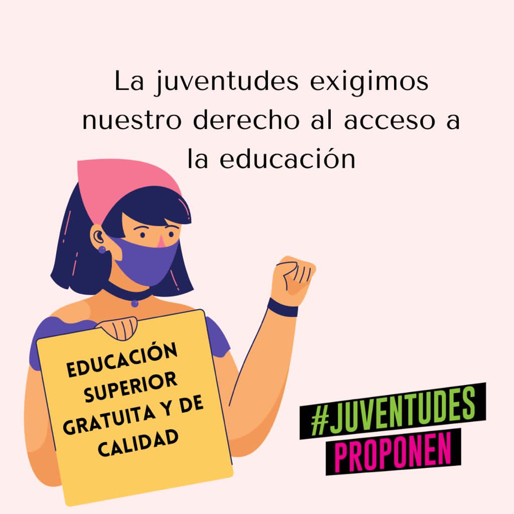 #JuventudesProponen|| 🧏🧏‍♀️
Realizar una reforma para garantizar el acceso a la educación tanto a distancia y en línea, a través de diferentes procesos que generen una educación de calidad que la población estudiantil merece.
