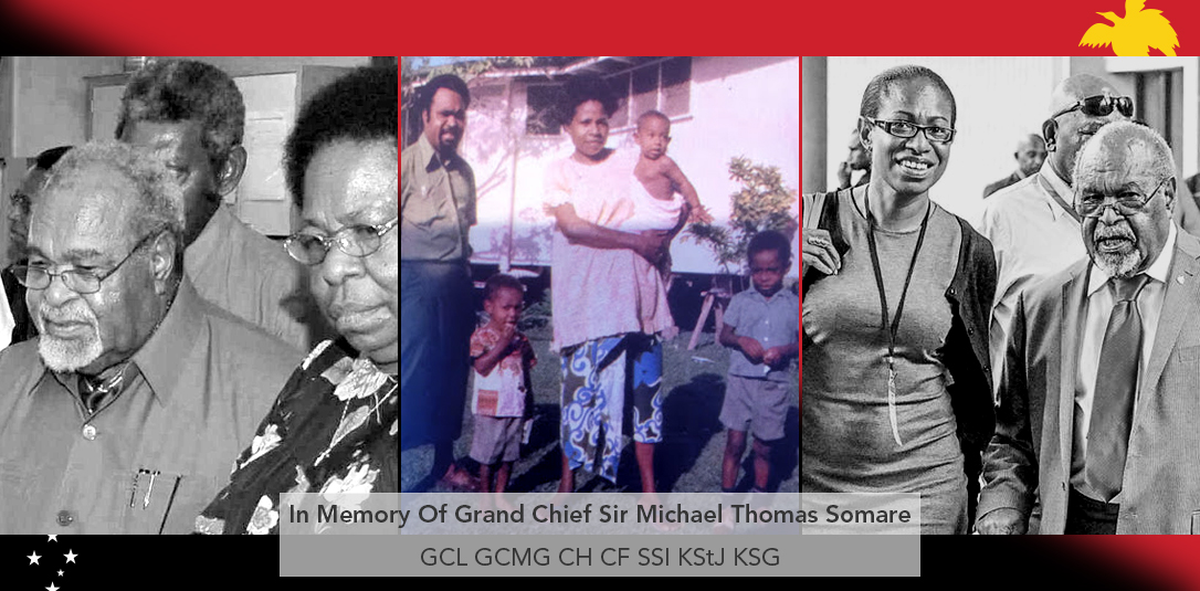 The staff, management and board of Kina Bank Limited extend our heartfelt condolences and sympathies to Lady Veronica Somare and the entire Somare family at this truly sad time. Rest in Peace Grand Chief. #historymaker #sirmichaelsomare #grandchief