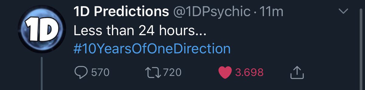Nila425's tweet image. POV: its the day before #10YearsOfOneDirection