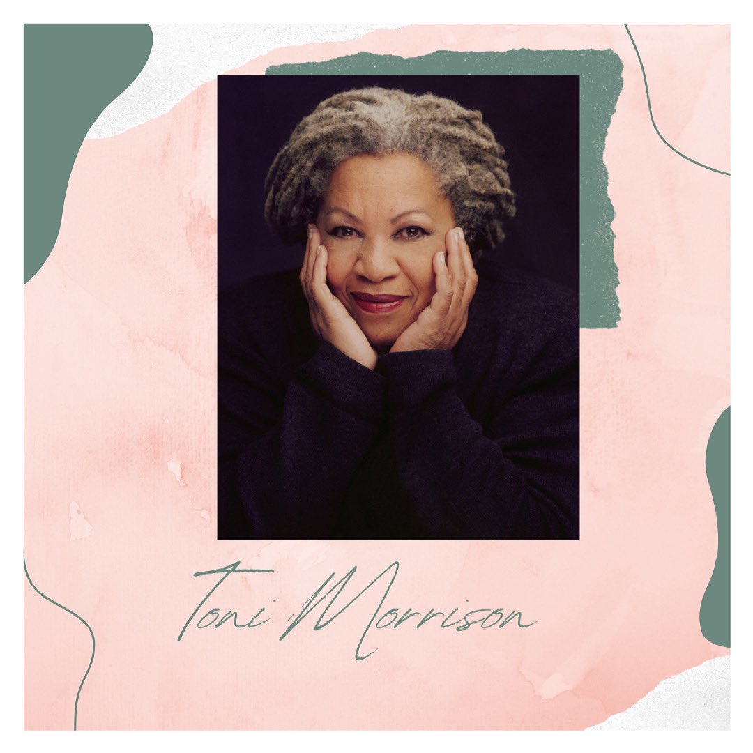 Today we highlight Soror Toni Morrison. She was an influential novelist. Toni chose Black women as her main characters so that America could see life through the lens of a Black woman. Thank you Soror Toni for giving Black women a platform to tell their own stories.💕💚 #BHM
