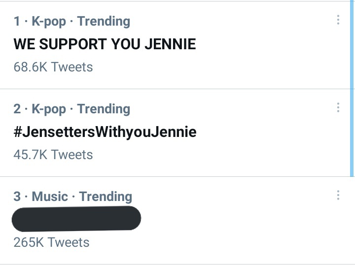 ezblink_'s tweet image. 🗣️ LOUDER!! LOUDER!! LOUDER!!
Keep tweeting fam! Always with our Jennie! ❤️

WE SUPPORT YOU JENNIE
#BlinksWithJennie 
#BlinksWithYou
#JensettersWithyouJennie
@BLACKPINK