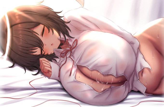 #オリキャラ #イラスト 
❤すやすや天使ちゃん❤ 