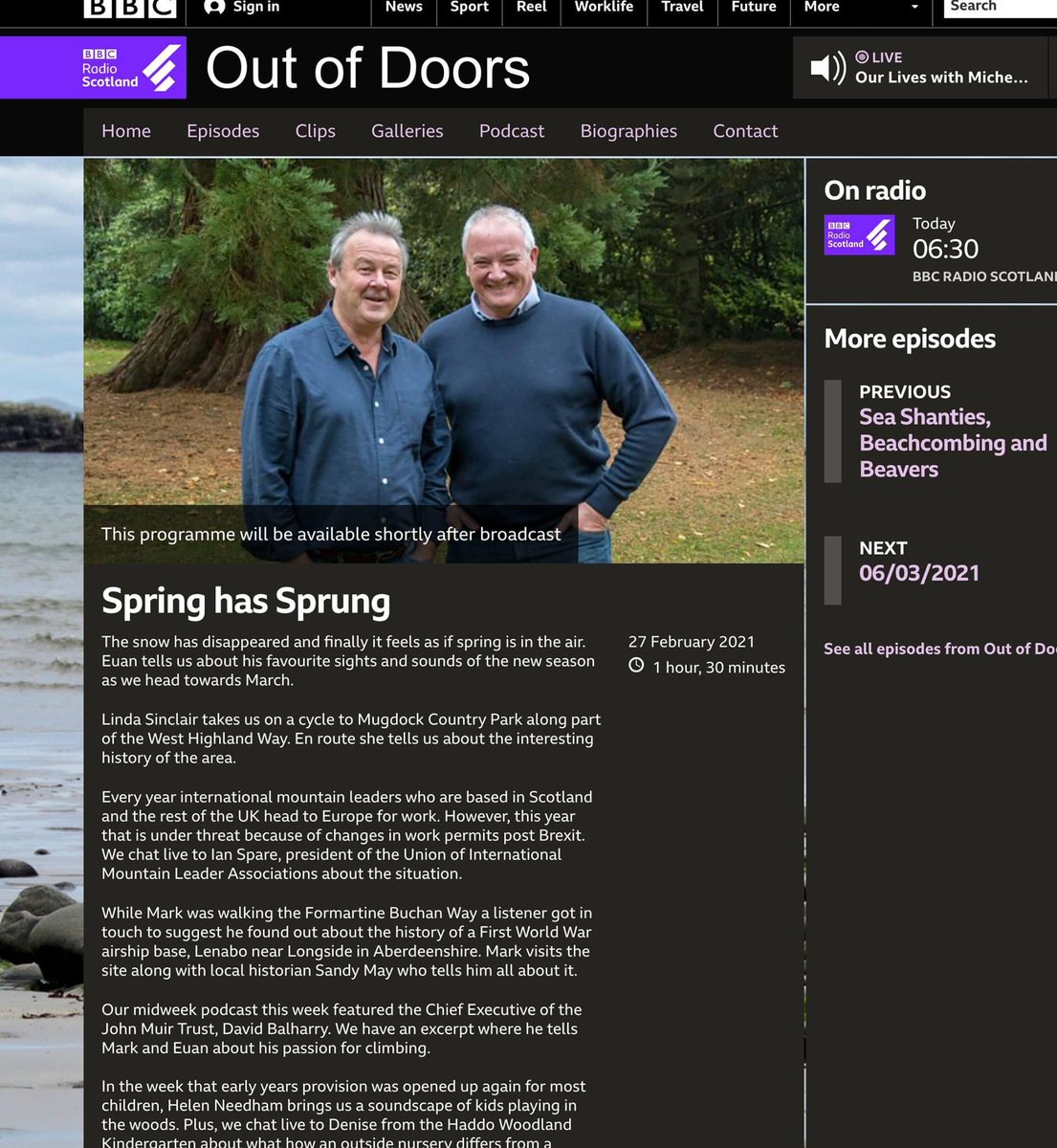 SwissMountainLeader (@snowslider) on Twitter photo Thanks to <a href="/BBCRadioScot/">BBC Radio Scotland</a> for giving me a few minutes to talk the impact of #BREXIT on International Mountain Leaders in <a href="/BAIML/">BAIML Official</a> and <a href="/UIMLA/">UIMLA Official</a> <a href="/EU_Commission/">European Commission</a> #BrexitDeal Thanks to <a href="/BBCRadioScot/">BBC Radio Scotland</a> for giving me a few minutes to talk the impact of #BREXIT on International Mountain Leaders in <a href="/BAIML/">BAIML Official</a> and <a href="/UIMLA/">UIMLA Official</a> <a href="/EU_Commission/">European Commission</a> #BrexitDeal