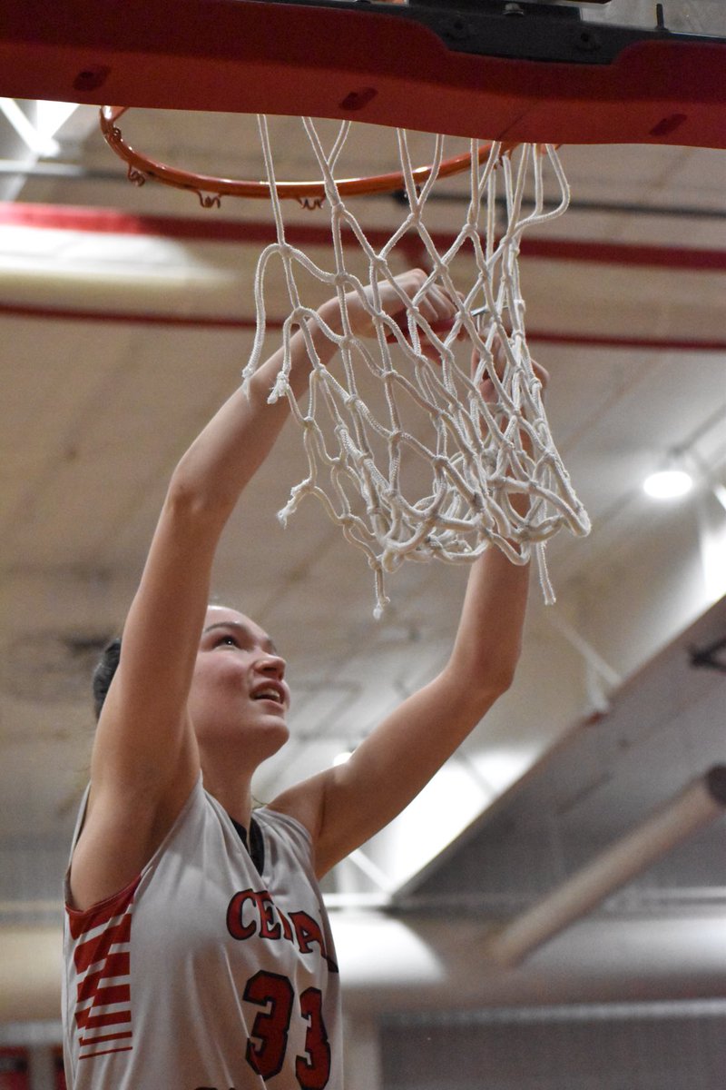 The Cedar Catholic Lady Trojans came from behind to defeat Summerland 36-30 and advance to next week's State Tournament