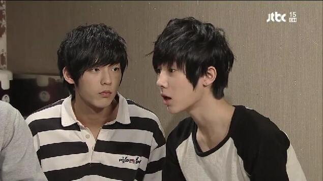 Minwoo (T.K C-Clown)They seem so close during trainee days (with Sungjae too)