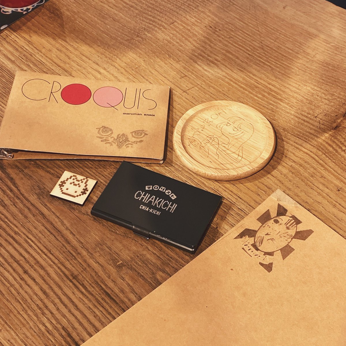 SHAKEART's tweet photo. SHAKEメンバーでFabCafe kyotoでレーザーカッター体験してきました〜!
目の前でオリジナルグッズできるの楽しい!スマホから手軽に素敵な作品が出来ちゃいました✨
#fabcafekyoto #beamolaser #卓上レーザーカッター https://t.co/YJUE2pfbgt