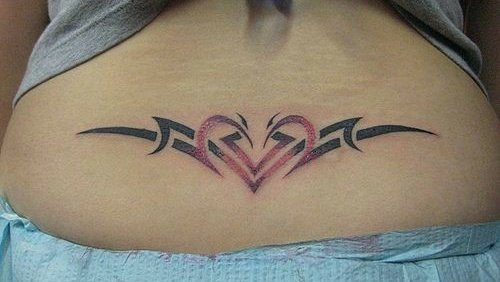 tramp stamp tattoos <3