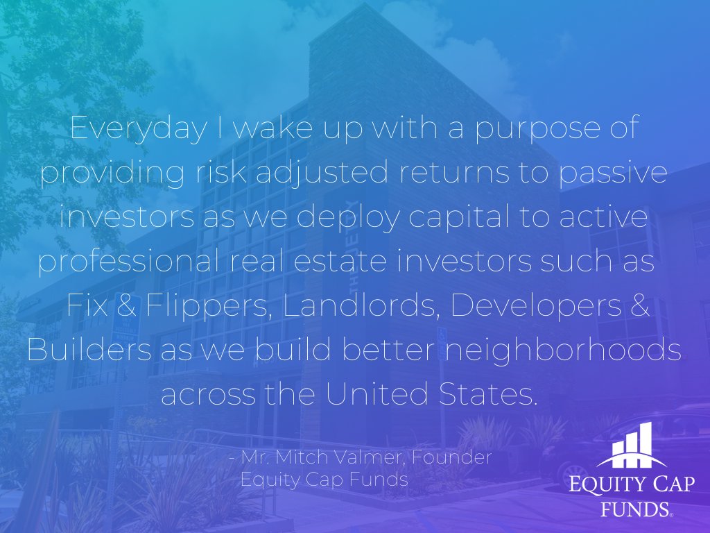 Real Estate Backed Investments, Private Funds, Senior Secured Debt. We are Lending to Active Real Estate Professionals.