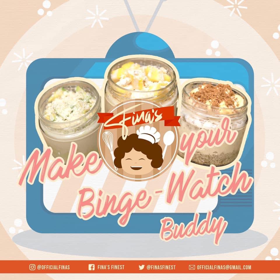 Planning to binge-watch your favorite TV shows this weekend? Make it more fun with Fina’s ice cream cakes! You bring Netflix, we bring the chill. Chilled jars, that is. 😉 Order now by sending us a message! ❄️✨
