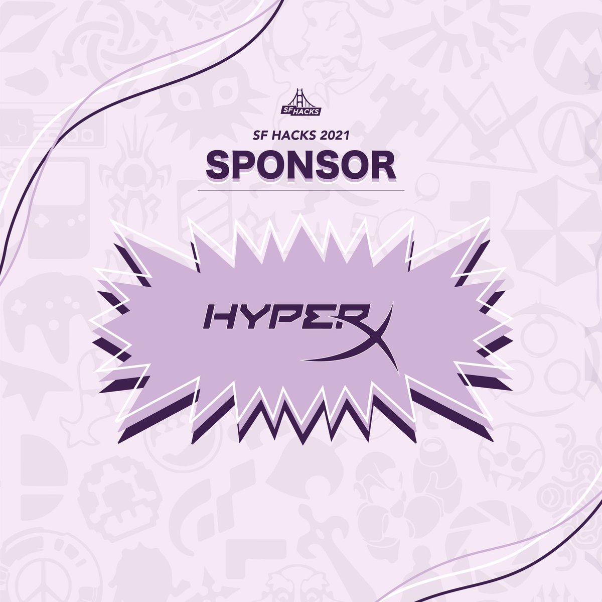 SF_Hacks's tweet photo. We are excited to announce HyperX as a sponsor for SF Hacks 2021! 🕹💻🐊

#sfhacks #sfsu #sponsor https://t.co/8aU9Iy4UyM