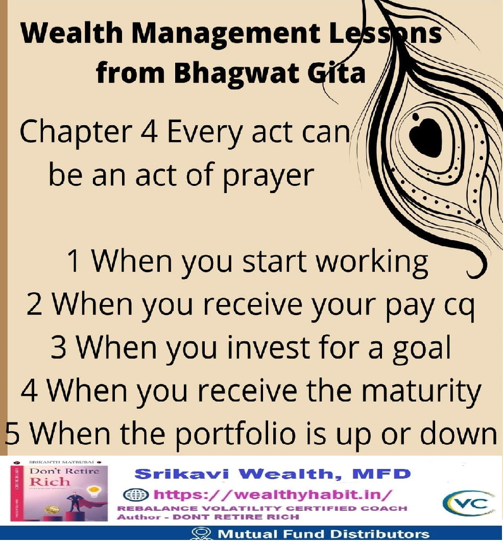 SrikantMatrubai's tweet photo. One of the most common habits of LUCKY people is 

They show Gratitude 
Whenever you RECEIVE something.....have Gratitude

Zindagi Deti Nahi Hai
Lauthati Hai !!

Life does not give 
IT RETURNS !!!!

#bhagwadgita 
#WealthyHabits 
#DontRetireRich 
#gratitude 
#MeditationMiracles https://t.co/m31zN31CVV