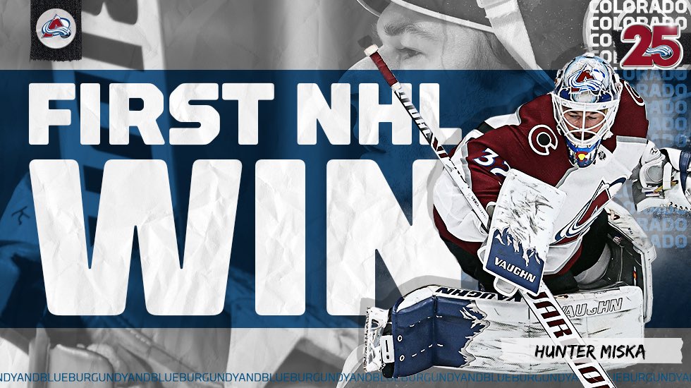 Way to be, Hunter 👏 

#GoAvsGo