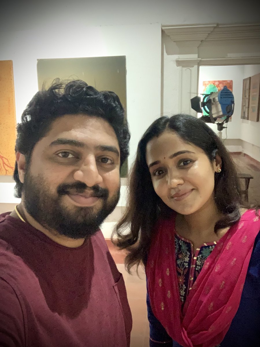 vvipink's tweet photo. With #Ananya!! ✨ @ANANYAONLINE
#Bhramam #LocationStill #ShootInProgress 🎥🎬✨ https://t.co/gdH4cMHxb6