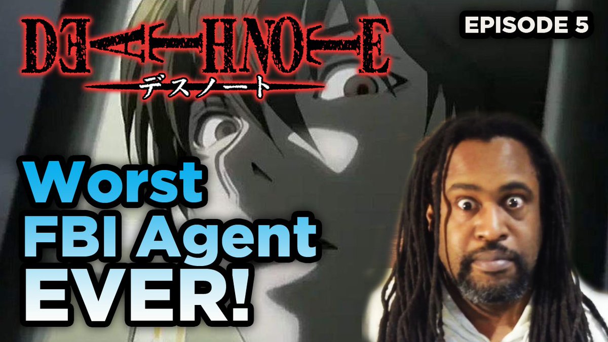 RantinReview's tweet photo. https://t.co/ragpQeQKeI 

My latest reaction video for the classic anime #DeathNote Episode 5 "Tactics".

#anime #manga #DeathNoteReaction #LightYagami #shinigami #RayPember https://t.co/BPR6nSryJu