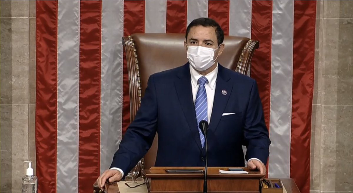 This evening, I have the honor of serving as Speaker Pro Temp as the House debates the #AmericanRescuePlan.  A once-in-a-hundred-year-crisis demands big, bold solutions. We must protect American lives & get our economy back on track.