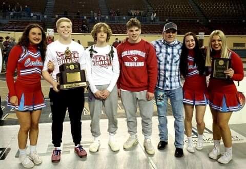 Thank you Seniors‼️❤️
#CardinalWrestling #StateChamps