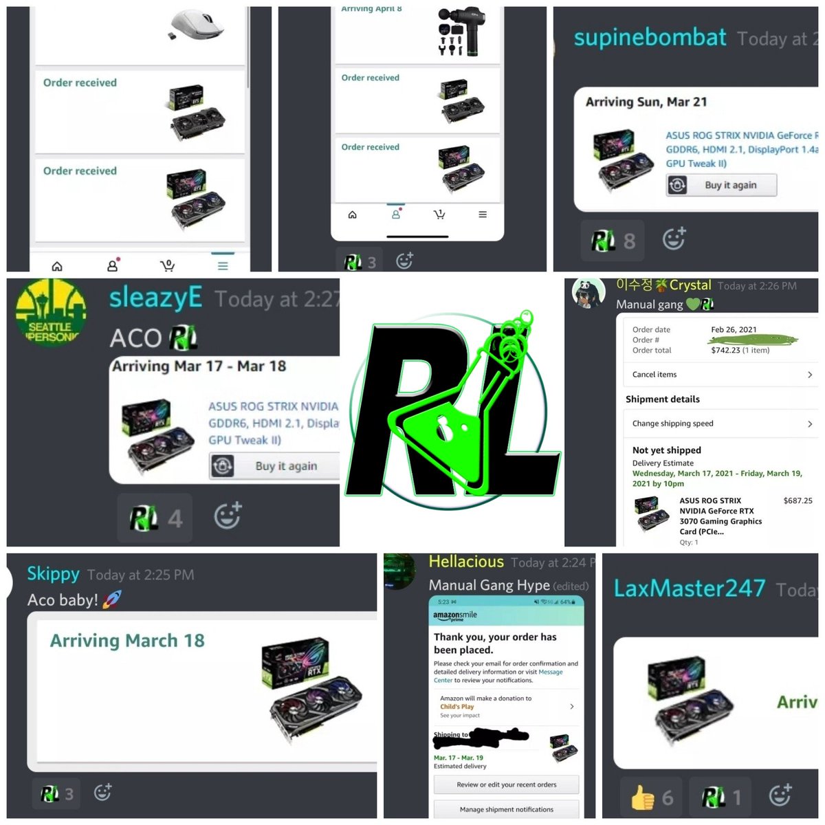 So what did happened to the ASUS 3070 ROG STRIX restock on Amazon today?
Fake stock? 🤔

LAB💚FAMM must be wizards! 🧙‍♂️

Note the time ⏰

#RestockLab🧪 📈