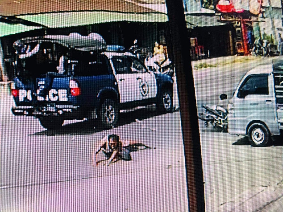 Myeik, Dawei, Myanmar
Police brutally crashed down the motorbike of the unarmed people and then arrested them.
#WhatsHappeningInMyanmar 
#rejectmilitarycoupmyanmar