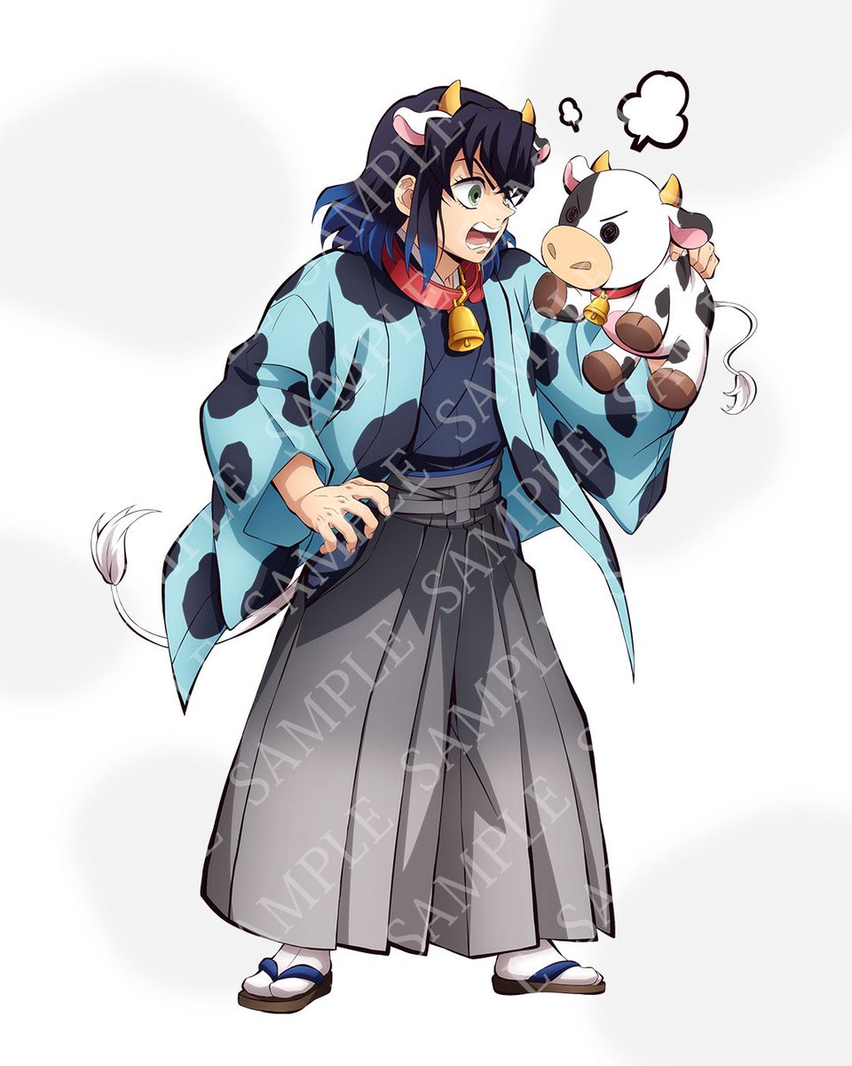 Official Kimetsu No Yaiba Illustrations by Ufotable to commemorate Kimetsu Fest and the Year of the Ox