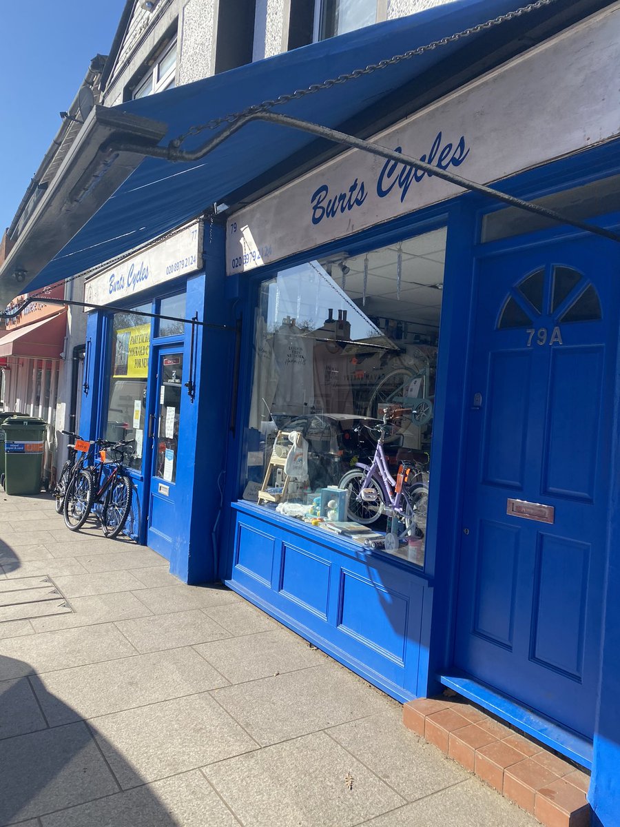Todays essential business... now last but not least! <a href="/BurtsCycles/">Burts Cycles</a> keeping many of active throughout and keeping key workers on the road at all times! #supportlocal #SupportSmallBusinesses #keepthehighstreetalive