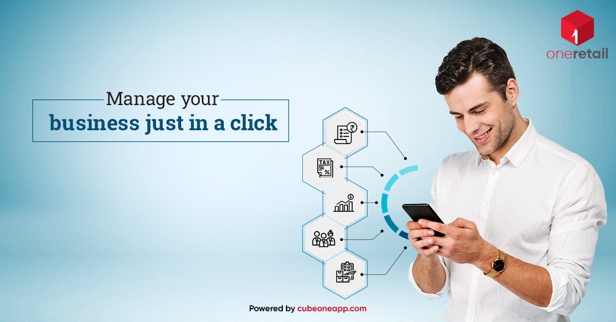 cubeoneretail's tweet photo. Save your time and energy to focus on more important aspects of your life. For business management, do it easy with just a few clicks.

Call:- 96190 08618
Visit: https://t.co/JrrImmykkI

#OnlinePOS #PointofSale #POSOnline #RetailPOS #RetailSoftware  #RetailManagement https://t.co/6zwqUOE0K1