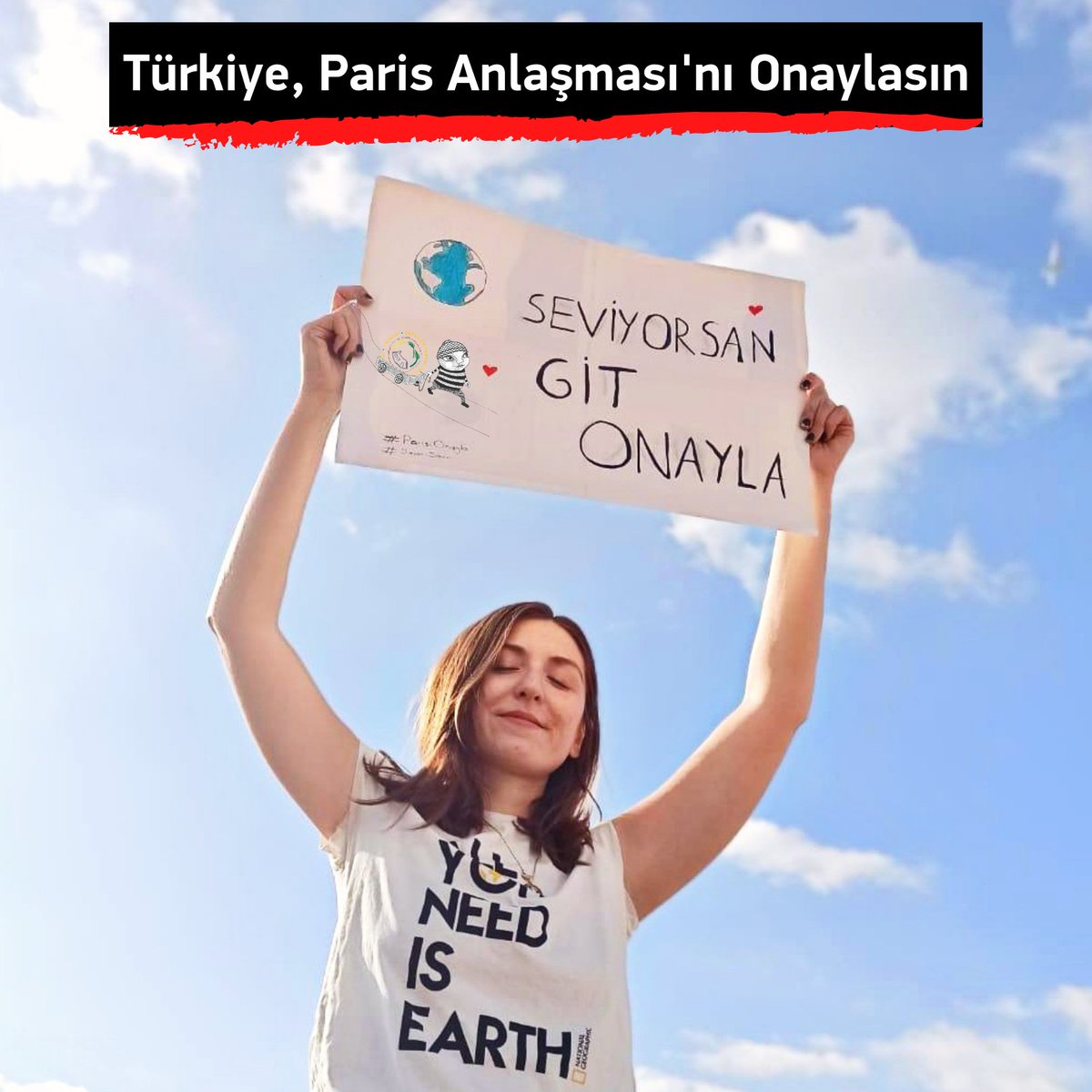 BugdayDernegi's tweet photo. ⏳Dünyada Paris İklim Anlaşması'nı onaylamayan 6 ülke kaldı:
Türkiye, İran, Irak, Libya, Yemen, Eritre.

🌍Ona sevgini göster ve #ParisiOnayla @TBMMresmi 

Yaşamı savunmak için 40 kurumun sürdürdüğü kampanyaya siz de destek olun:
👉https://t.co/3RrKE9UW9n https://t.co/vjbelEndsw