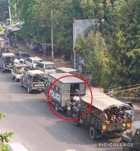 aqua_nwayoo's tweet photo. Cops in usual clothes arrested a man for no reason !! Arresting peaceful protesters is totally violating Human rights n now the cops even pretend like civilians &amp; arrest anyone whom they want to. @freya_cole @RapporteurUn  @UNHumanRights #WhatsHappeningInMyanmar
#Feb27Coup https://t.co/dnd1tPd4EQ
