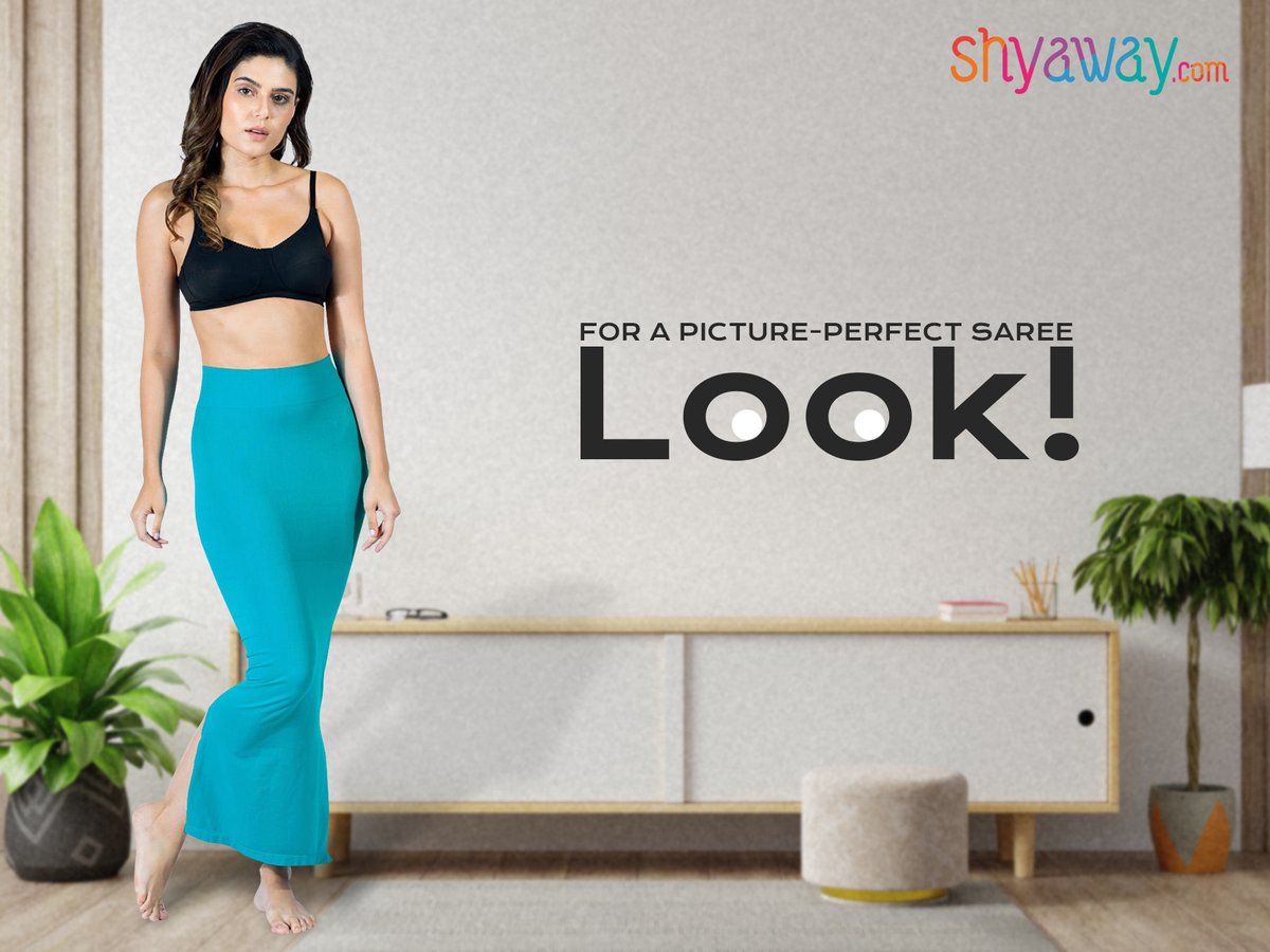 Shyaway on X: Enhance your perfectly imperfect curves with our super  high-quality sky blue saree shapewear. Check out our amazing collection of  saree shapewear right away! #Shyaway #sareeshapewear #blueshapewear  #bodyshapewear