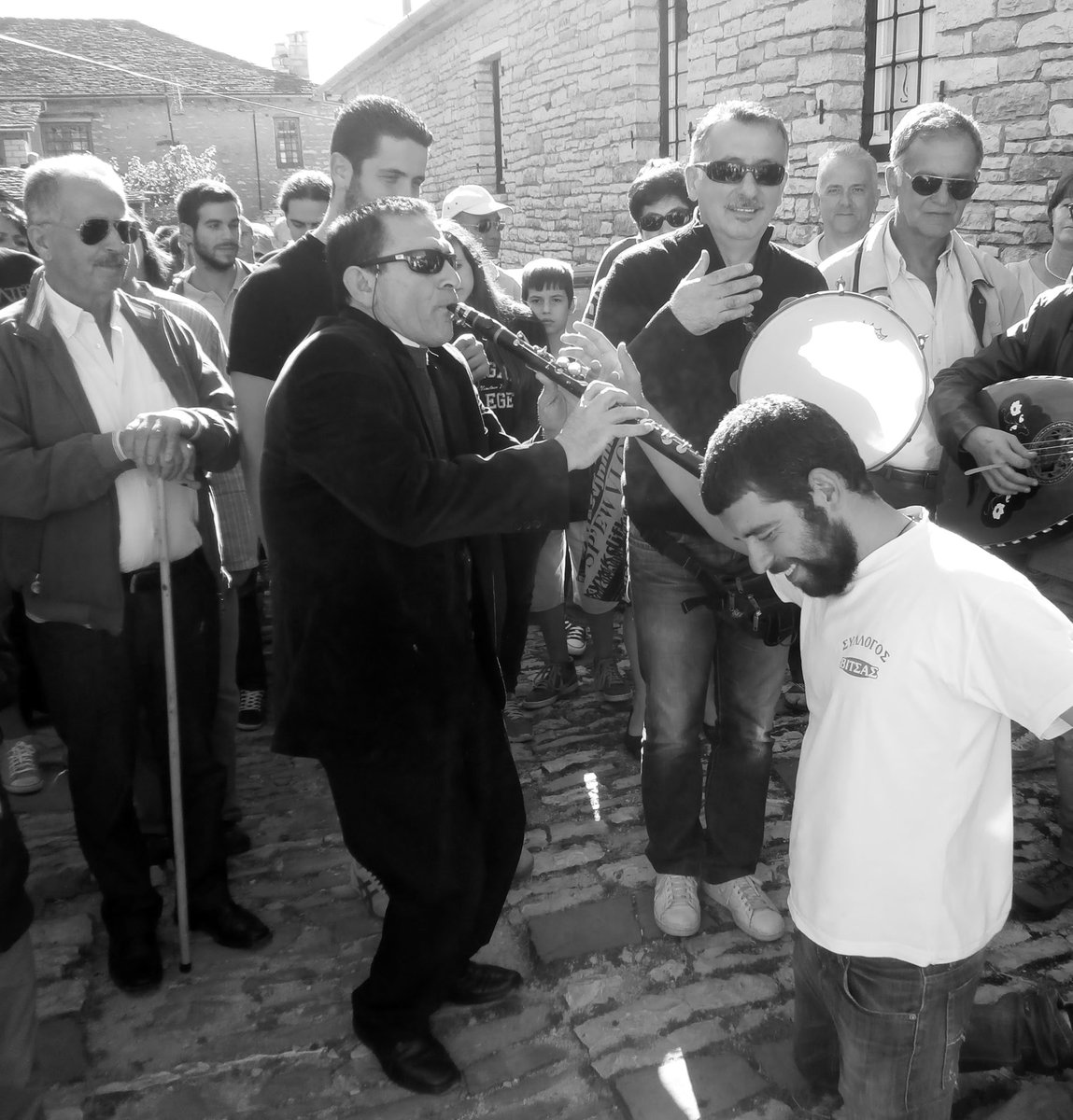 DorsetWriter's tweet photo. #Vitsa #Βίτσα #Zagori #Greece #Musicians #Epirus 

Some old photos, Vitsa panigyri procession and wedding preparations https://t.co/53T0tea0B3