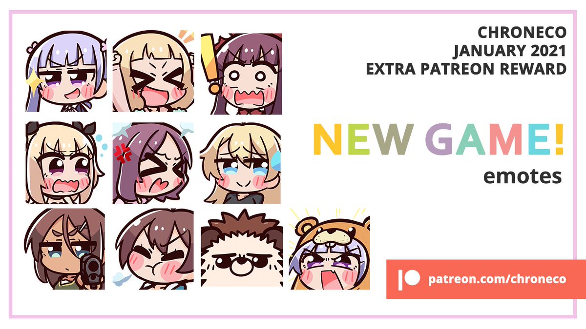 new emotes! 