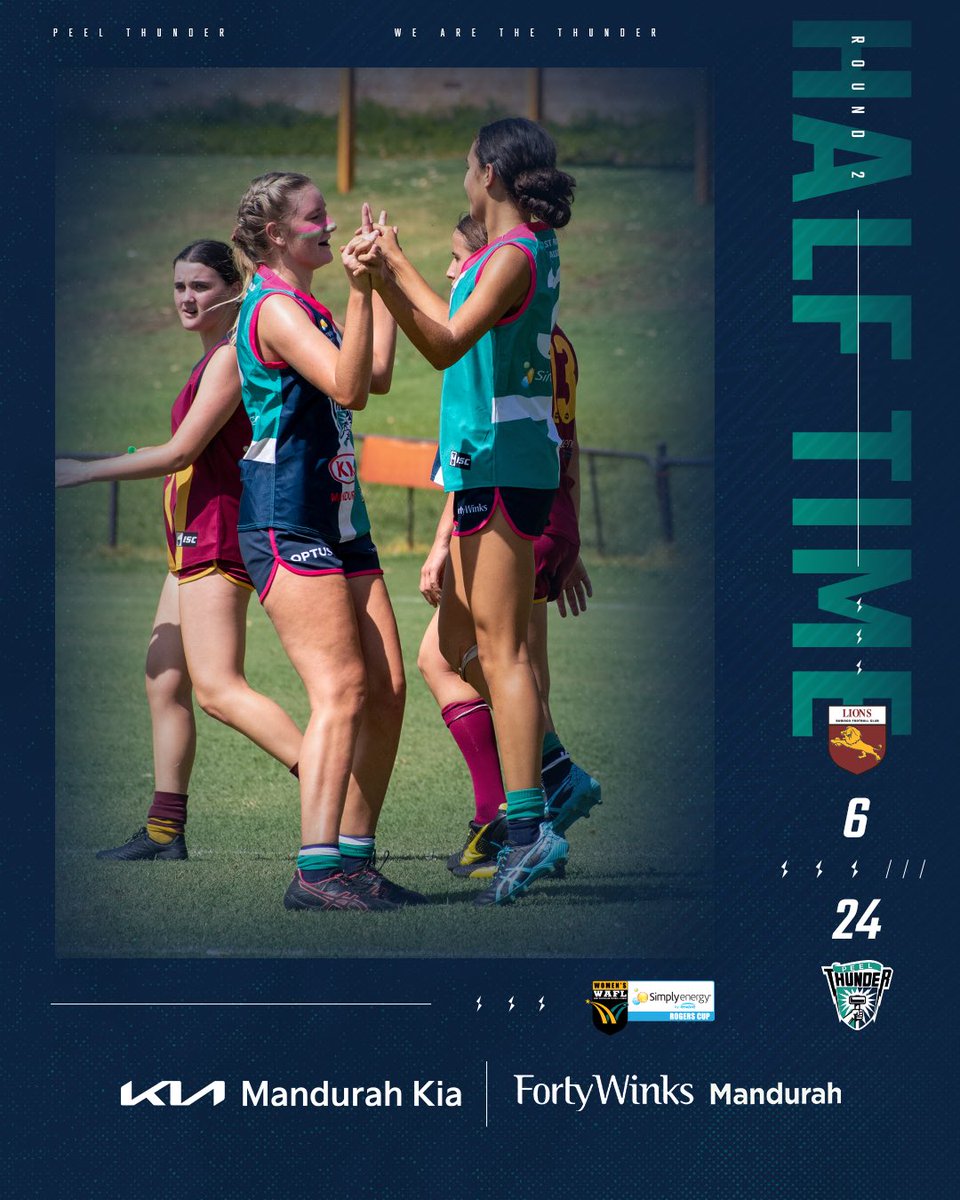 Huge quarter with first gamers Dakota Sexton and late inclusion Leila Fotu both hitting the scoreboard. 

#WeAreTheThunder