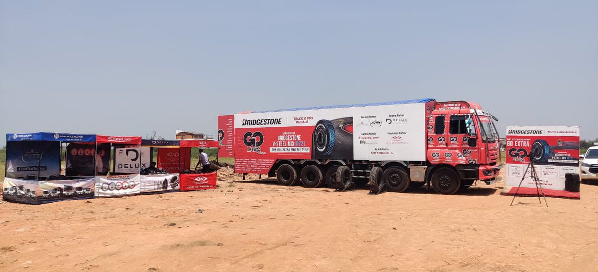 motorindiatweet's tweet photo. Dharmapuri Ground is ready to begin with #GoExtra Campaign.
@BridgestoneInd @ALIndiaOfficial @jaispring @deluxbearings @DHLighting https://t.co/cacD1cwSRl