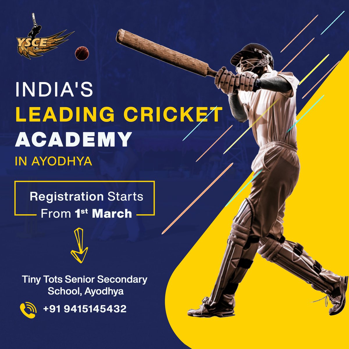 Yuvraj Singh Centres of Excellence tweet media