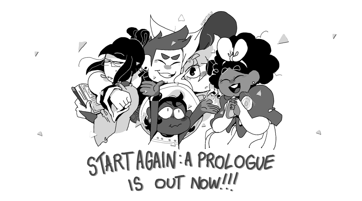 ✨Making START AGAIN: a prologue was a fun ride!!! I hope you enjoy this little world I've created… Thank you for your support!!! ✨ 