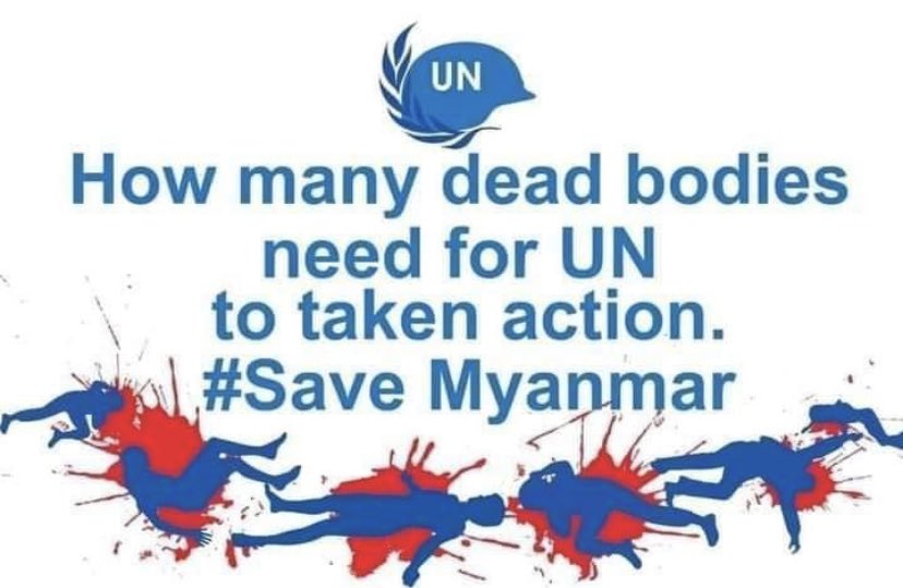 HazelHnin_RBwar's tweet photo. #Save_Myanmar https://t.co/5Du1Vq9ycC