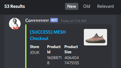 Captaincooker's tweet photo. Couldn't not run Yeezys again today. Hit 3/3 tasks on a certain special store. Shoutout to @OOS_Bot and @CaptainProxyIO https://t.co/thmFpMc3aL