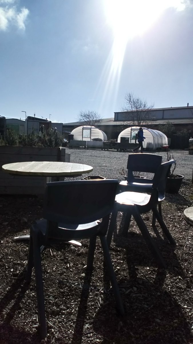 Ade_Atkinson's tweet image. Coffee and sunshine on a Saturday. It's almost normal @RootedinHull