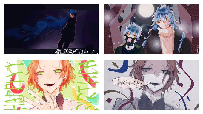 #今月描いた絵を晒そう 
先月のタグ以降のものを 