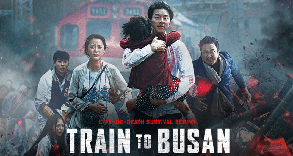 Train To Busan (2016): South Korean zombie chase flick directed by Yeon Sang-Ho. Ridicuously OTT, super-violent, super-fun, all-out-carnage action caper which will have you on the edge of your seat. So good they're remaking it for Western audiences. It won't better the original.