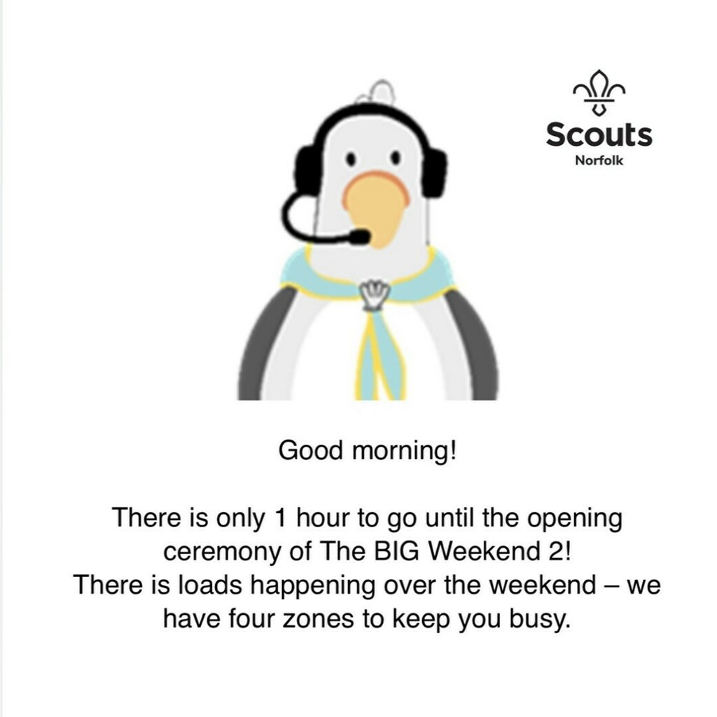 norfolkscouts's tweet image. It’s nearly time!!! #thebigweekendisback #norfolkscoutsbwe2021 #virtualscouting #lockdowndoesntstopnorfolkscouts instagr.am/p/CLyd8UGAGfK/