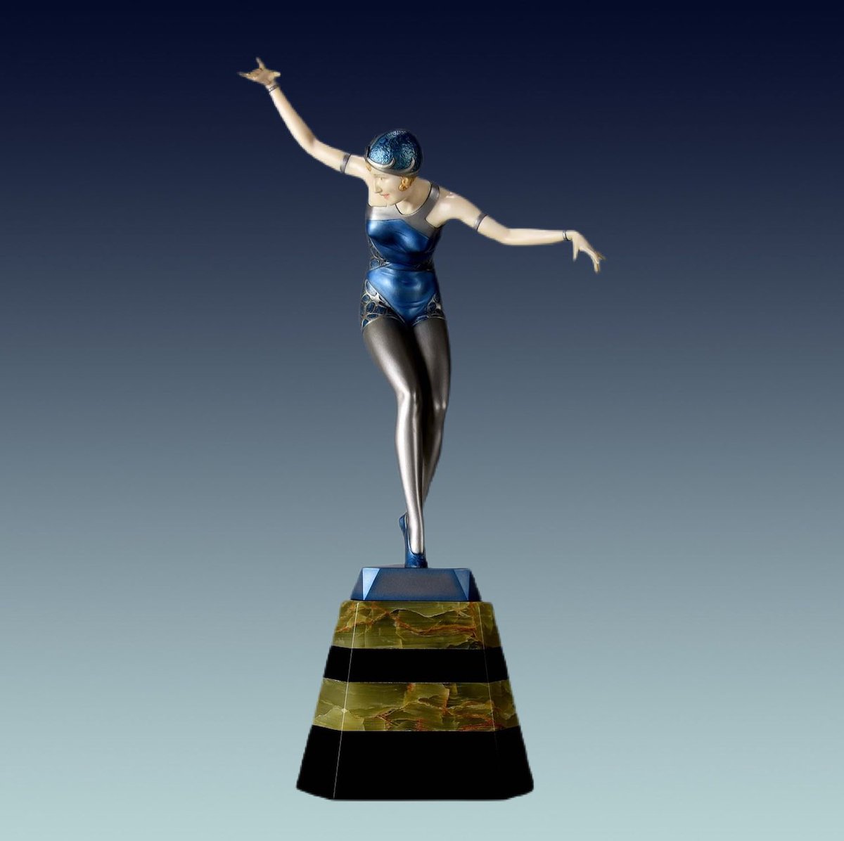 **New Arrival** - Cabaret Dancer by Ferdinand Preiss. Circa 1925, 38cm High

Available from Hickmet Fine Arts. For full information please email info@hickmet.com