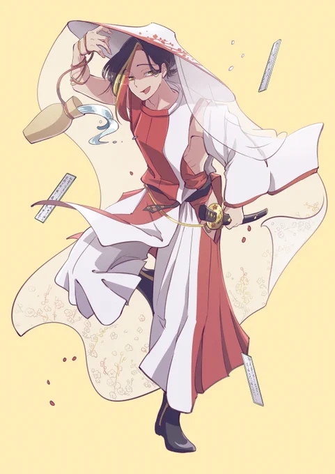 テーマ「梅」で #誰のキャラデザだゲーム をやりました! 描いたキャラデザをシャッフルして別の人が絵を担当しています。
私が絵を担当したのは「F.歌人 大伴旅人」です。さて、この中で私がキャラデザを担当したのはどれでしょう? ぜひ当ててみてください! 