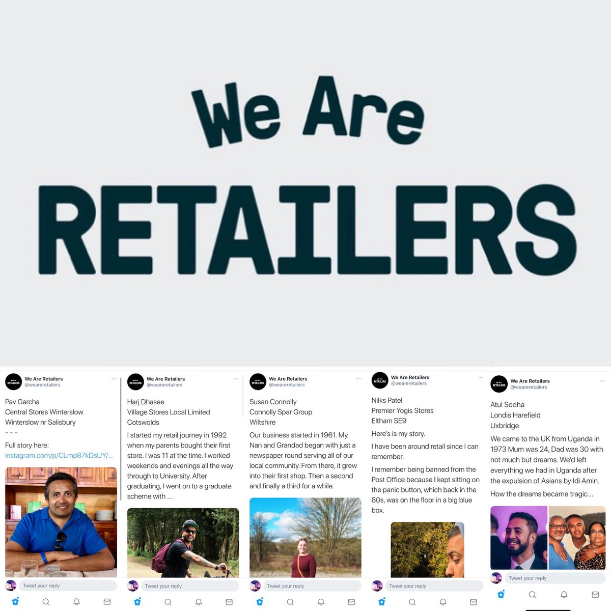 Five days. Five stories. Each one of hard work, personal sacrifice, dedication through challenging times, and success. I love this industry and the people in it, and I love it a bit more each time I read one of these. Keep up the inspiring stories <a href="/weareretailers/">We Are Retailers</a>, they’re awesome