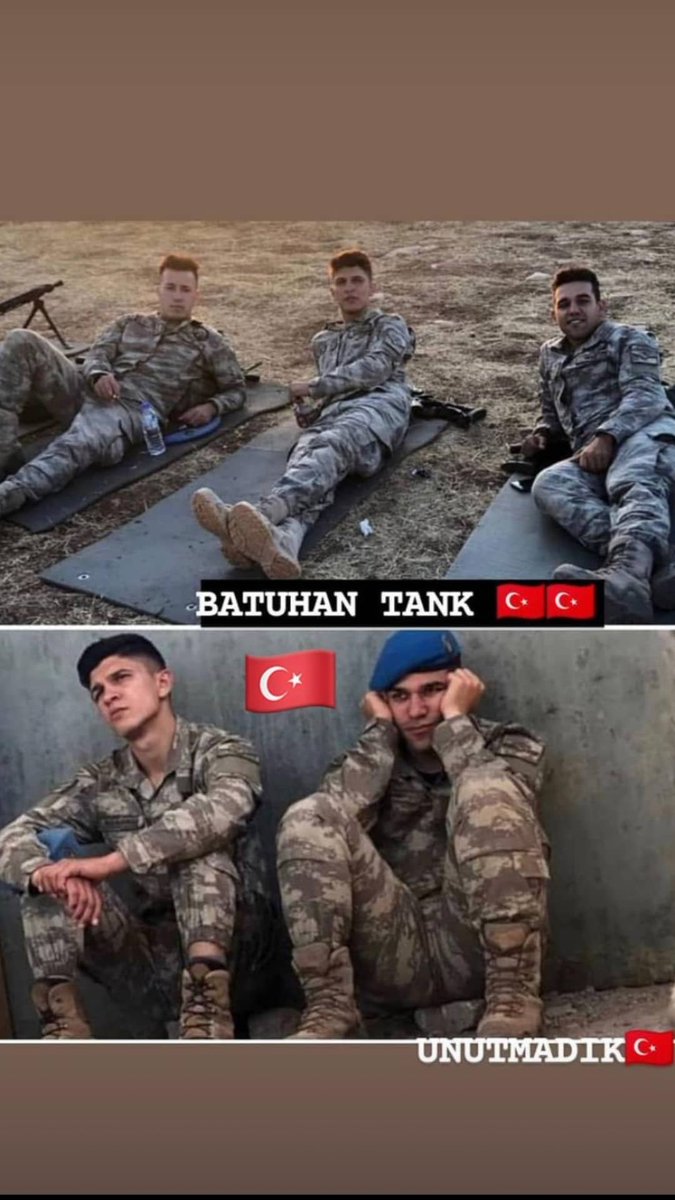 kimbubusra1's tweet photo. Unutmadık 🇹🇷
Unutmayacağız seni 🇹🇷
#sehitlerolmez #batuhantank https://t.co/aF90ok9kFE