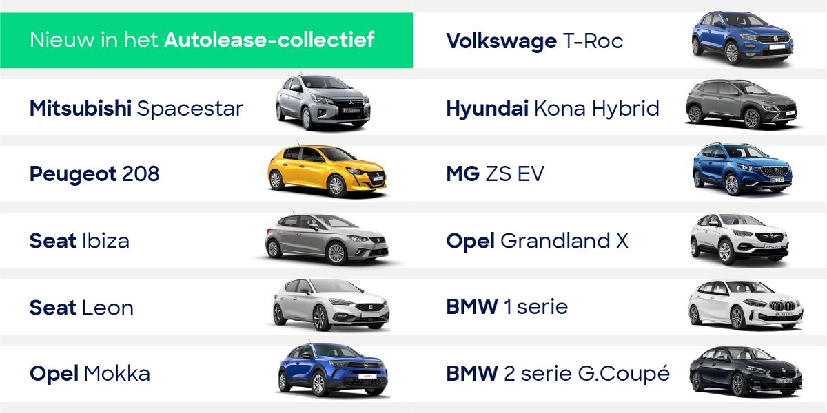Consumentenbond's tweet photo. Heb je het nieuwe aanbod in ons #Autolease-collectief al gezien? 🤤 

Zorgeloos in een nieuwe auto rijden, met een betrouwbaar leasecontract en een eerlijk maandbedrag. Je vindt het aanbod hier:

➔ https://t.co/I4YdT2he8y https://t.co/G71I21MlVQ