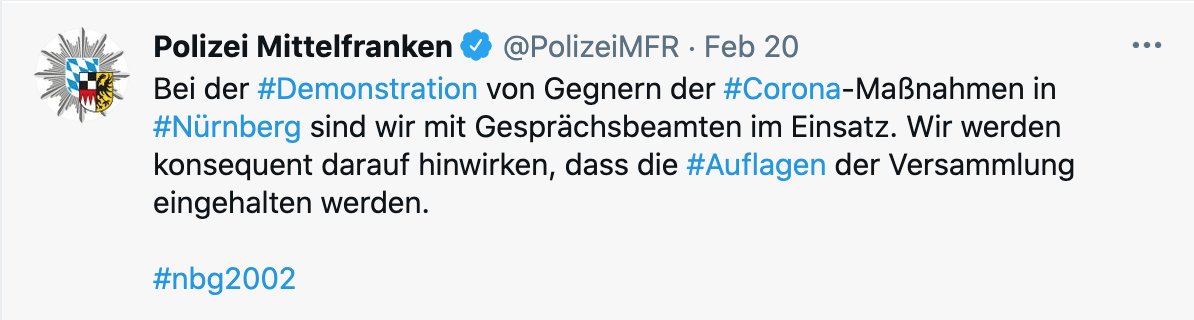 kolumna_karl's tweet photo. Magdeburg verbietet bei #MD2702 sämtliche Querdenker Demos.
Nürnberg erlaubt bei #N2002 sämtliche QD Demos, sucht aber Gespräche.
Kurzer Blick auf die beiden 7 Tages Inzidenzen:
MD: 61,88
Nbg: 95,3
Think about it! @marcuskoenignbg @nuernberg_de https://t.co/X43hsbDjnt