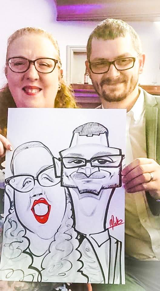 I`m chuffed with the amount of enquiries I`m getting from couples who now have more confidence that their special day will go ahead. I can’t wait to draw at their weddings.