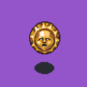 ✨It’s #ScreenshotSaturday Dreamers ✨

We have been working on new enemies for new areas, more to come on that 🔜

This enemy is the sun medallion 🌞

It's quite an interesting enemy due to it’s unique mechanics.

#GameDev | #IndieGame | #Pixelart | #ドット絵