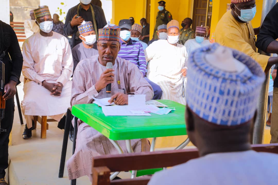GovBorno's tweet photo. .@ProfZulum offers scholarships for Dikwa health workers, teachers 

.. announces constitution of teachers, LGA staffs verification complain desk https://t.co/fHQoGVEiJf https://t.co/rIxj9cuQ4K