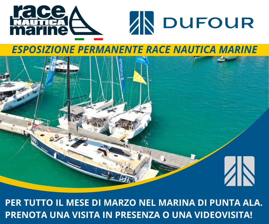 racenautica's tweet photo. Siamo felici di invitarvi a scoprire tutti i modelli d'imbarcazione #DufourYachts esposti al 📍Marina di Punta Ala !
Per prenotare visite e/o videovisite, vi invitiamo a scrivere cortesemente una mail ad: 📧 info@racenautica.it !
.
#RaceNautica #Marzo2021 #InstinctiveSailing ⛵ https://t.co/29HEpC9BIT